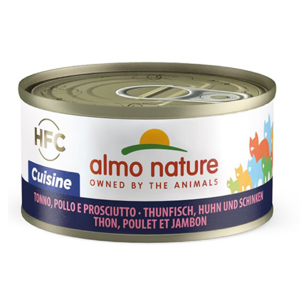 TONNO POLLO E PROSCIUTTO NATURAL 70 GR