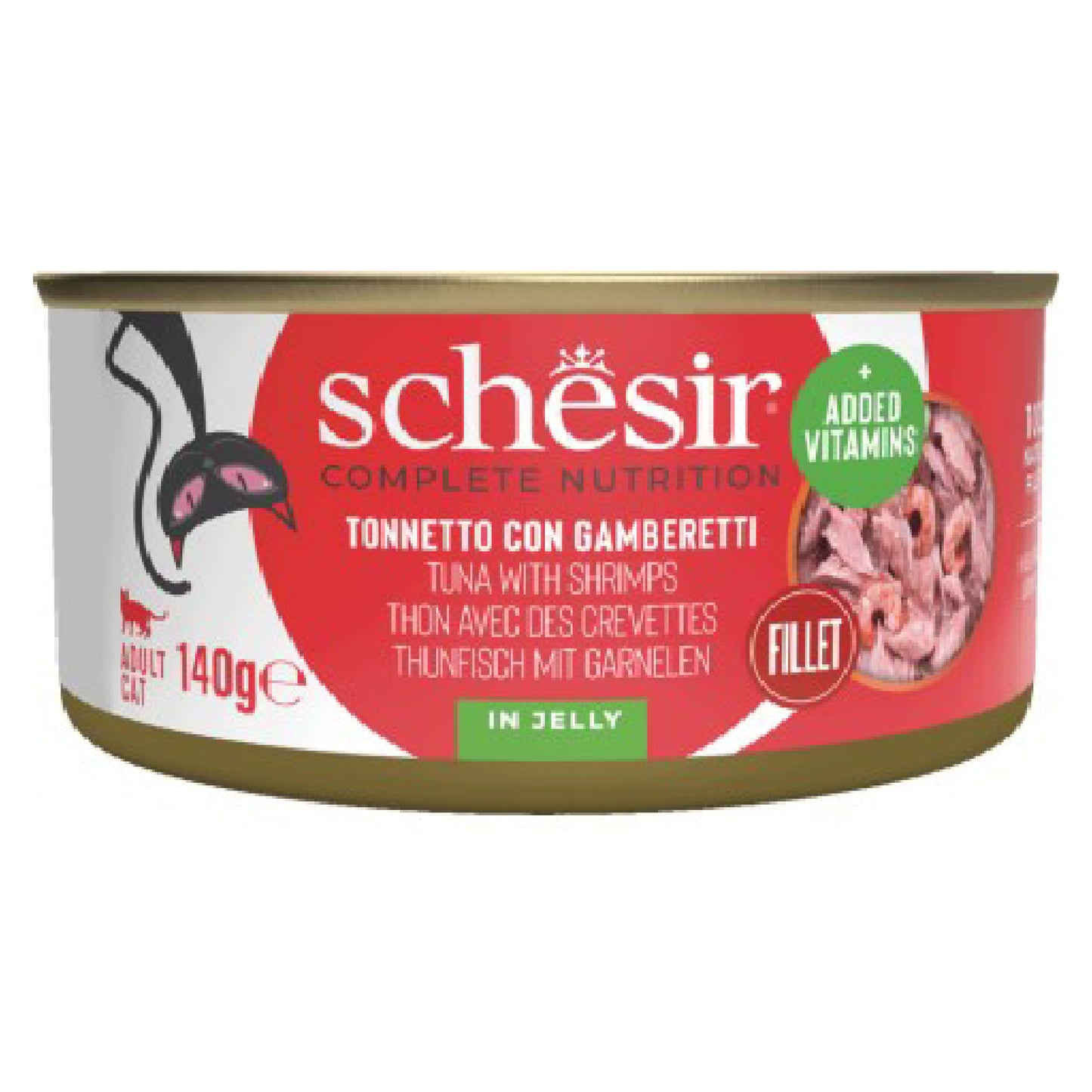 Shesir Cat 140gr Jelly Tonno E Gamberi