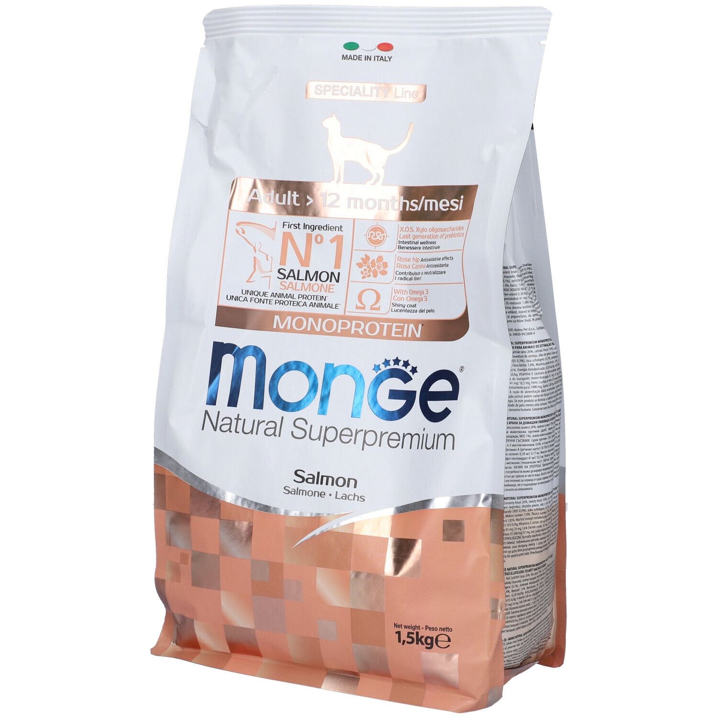 Monge 1,5kg Salmone