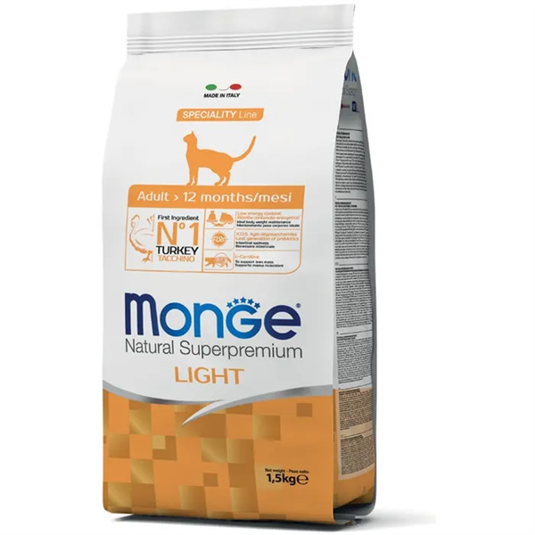 MONGE 1,5KG LIGHT TACCHINO