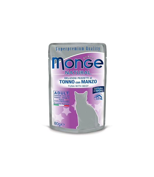 NATURAL 80G TONNO E MANZO