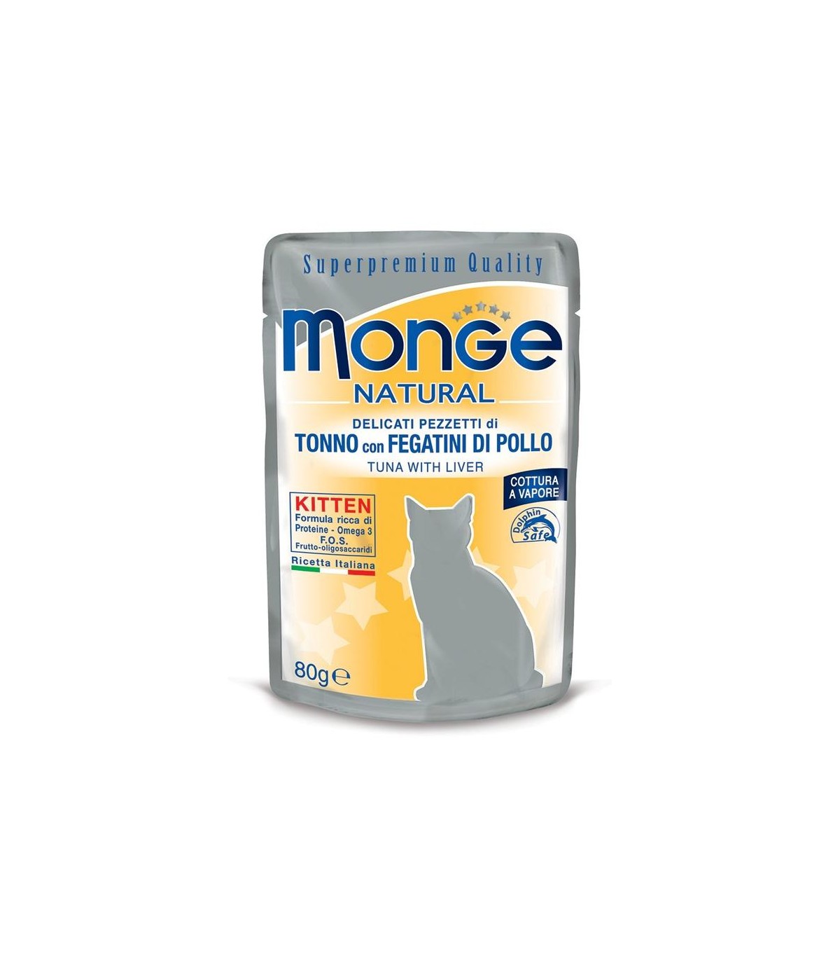 Natural 80g Tonno E Fegati Kitten