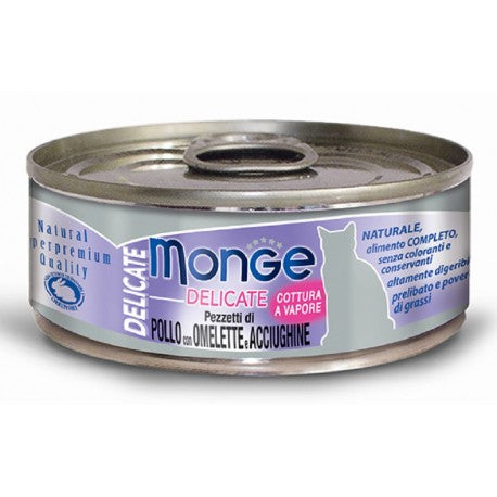 Scatoletta 80gr Delicate Pollo E Alici