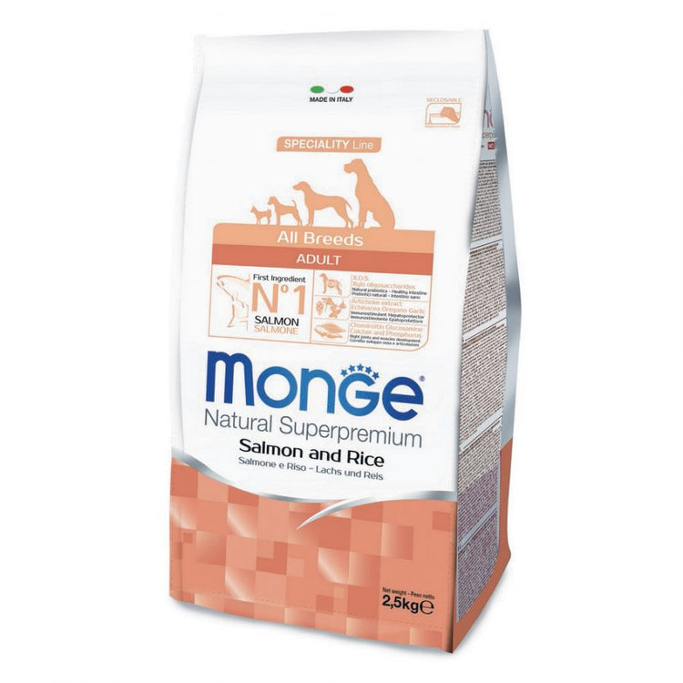 Monge 2,5kg Ab Adulto Salmone