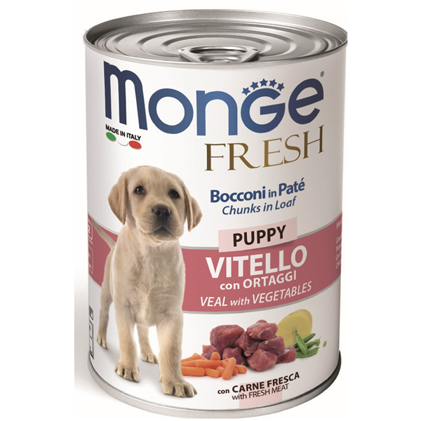 FRESH VITELLO 400 GR CANE PUPPY