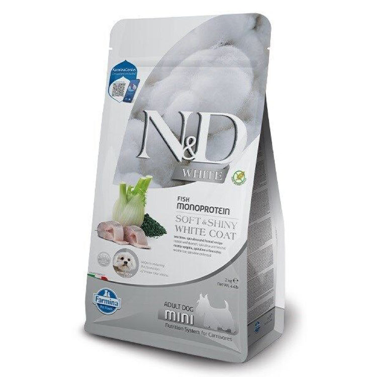 N&d White Soft & Shiny Min 2kg