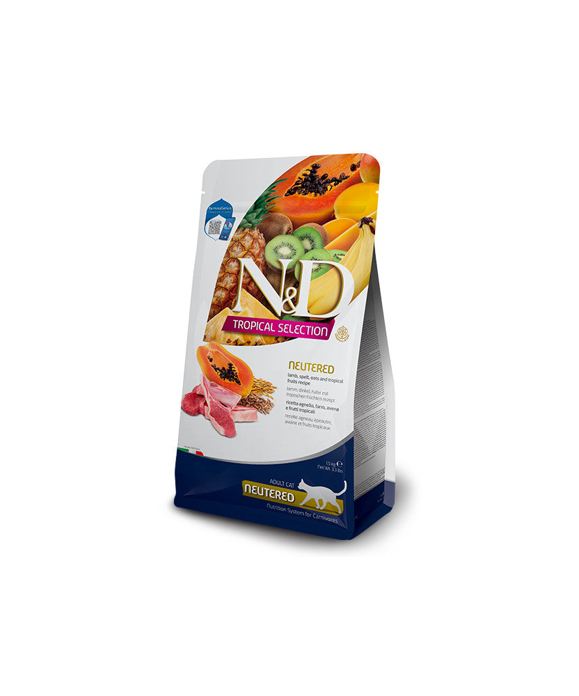 N&d Tropical Gatti Ster. Agnello 300gr