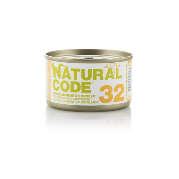 NAT. CODE 85 GR TONNO E MIRTILLI JELLY