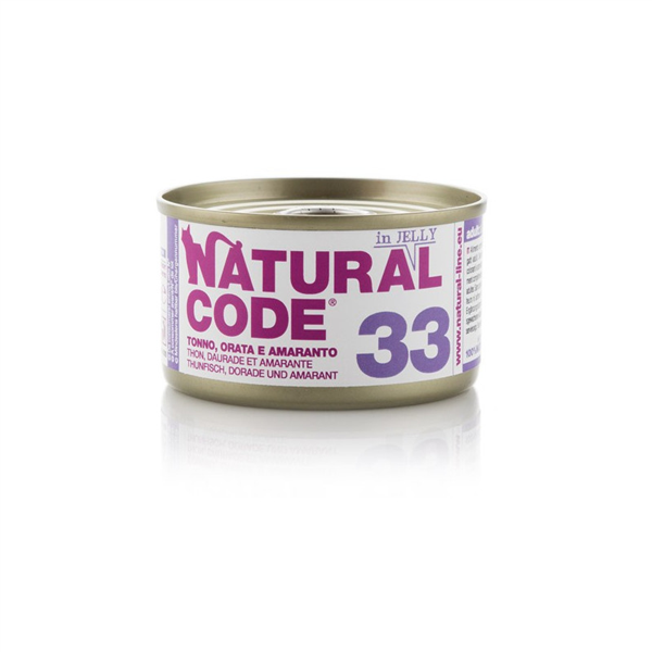 NAT.CODE 85 GR TONNO ORATA E MELA JELLY