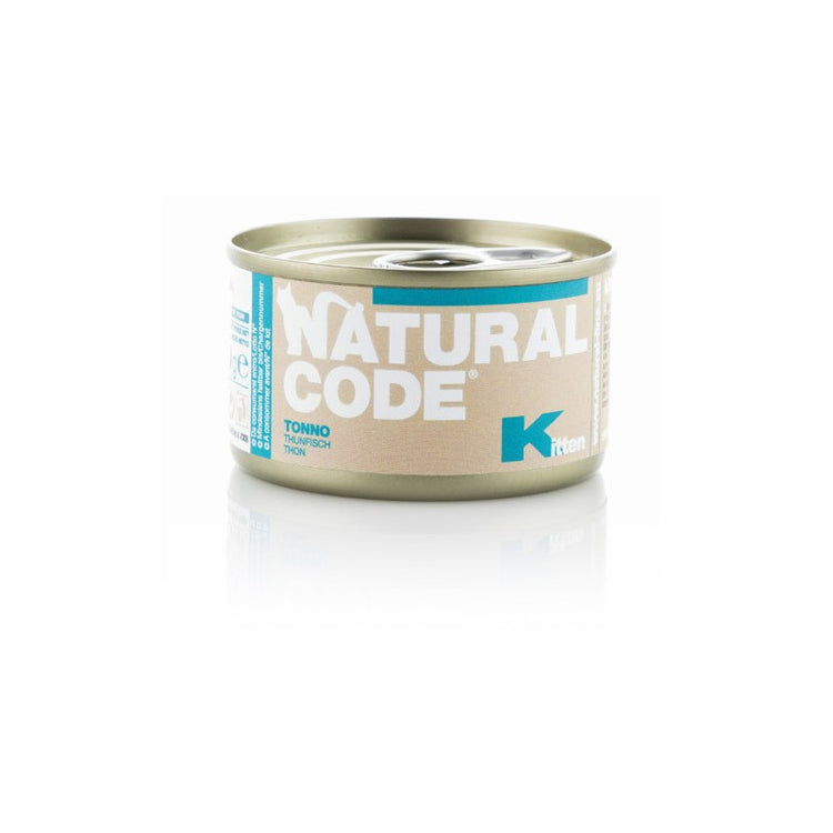 Natural Code Scatole Kitten Tonno 85gr