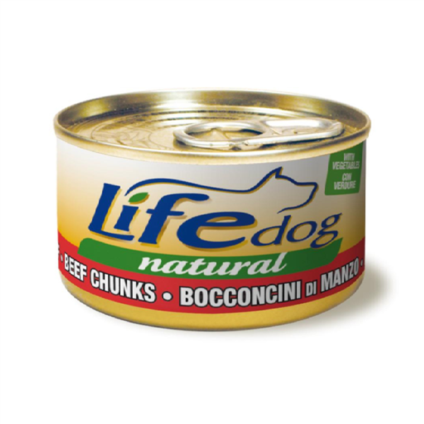 LIFE CAT 90GR BOCCONI DI MANZO CON VERDU