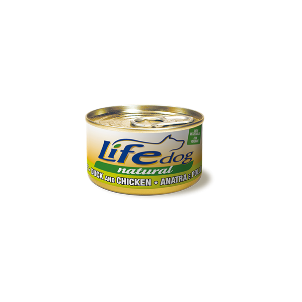 LIFE DOG 90GR ANATRA E PETTO DI POLLO