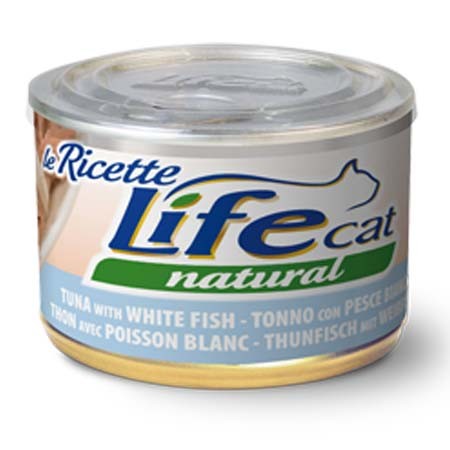LIFE CAT 150GR TONNO E PESCE BIANCO