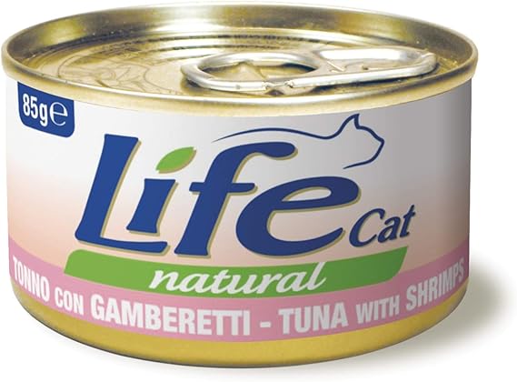 LIFE CAT 85 GR TONNO E GAMBERETTI