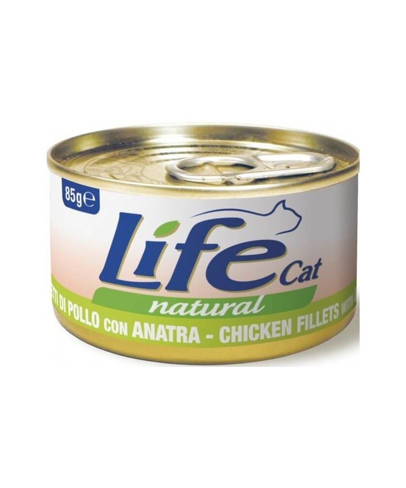 Life Cat 85 Gr Filetti Di Pollo E Anatra