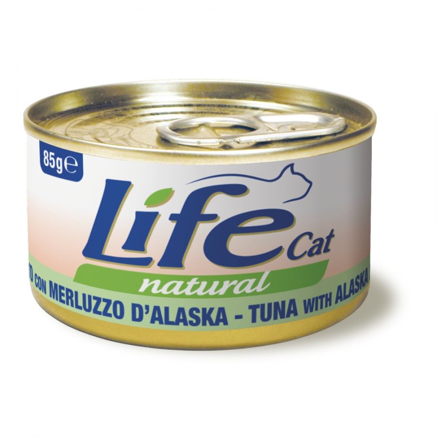 Life Cat 85 Gr Tonno E Merluzzo Alaska