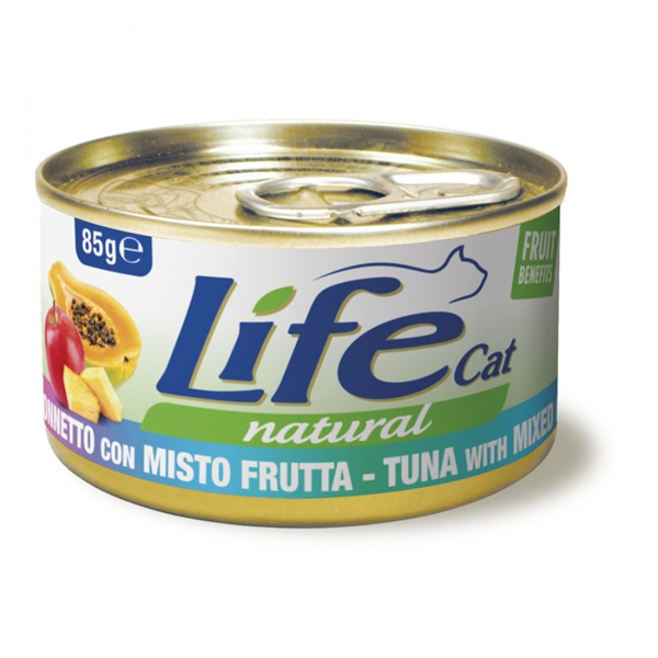 LIFE CAT 85 GR TONNO E FRUTTA