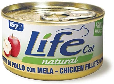 LIFE CAT 85GR POLLO CON MELA
