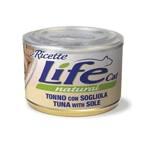 LIFE CAT 150GR TONNO E SOGLIOLA