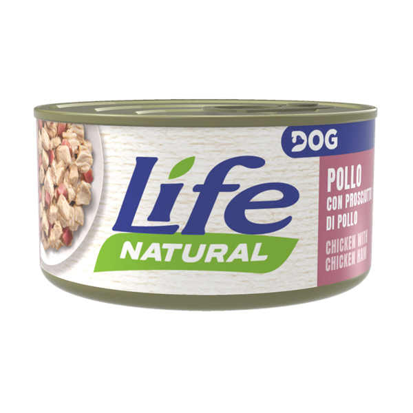 LIFE DOG 90GR POLLO E PROSCIUTTO