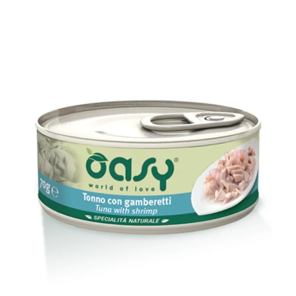 OASY LATTINA 150GR TONNO E GAMBERI