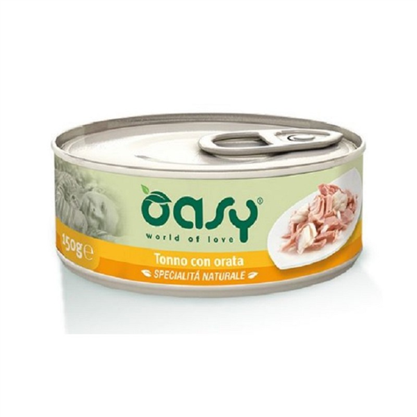 OASY LATTINA 150GR TONNO E ORATA