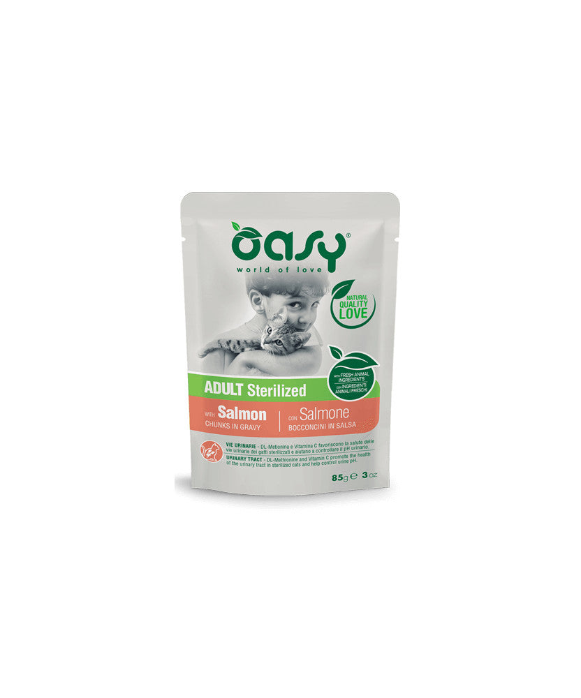 Bocconcini 85gr Adulto Ster. Salmone