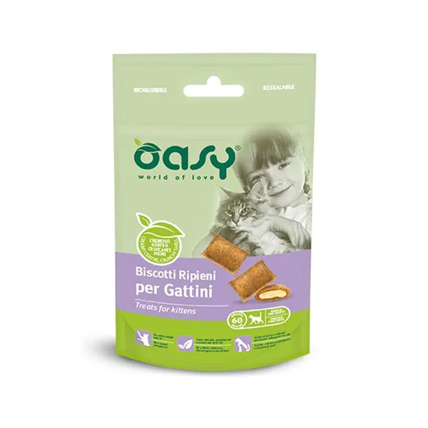 BISCOTTI RIPIENI PER GATTINI