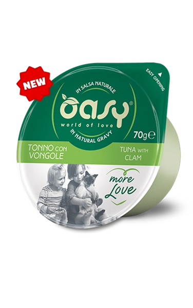 MORE LOVE CUP 70GR TONNO E VONGOLE