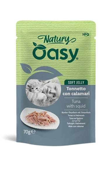 Oasy Natury 70gr Tonno E Calamari