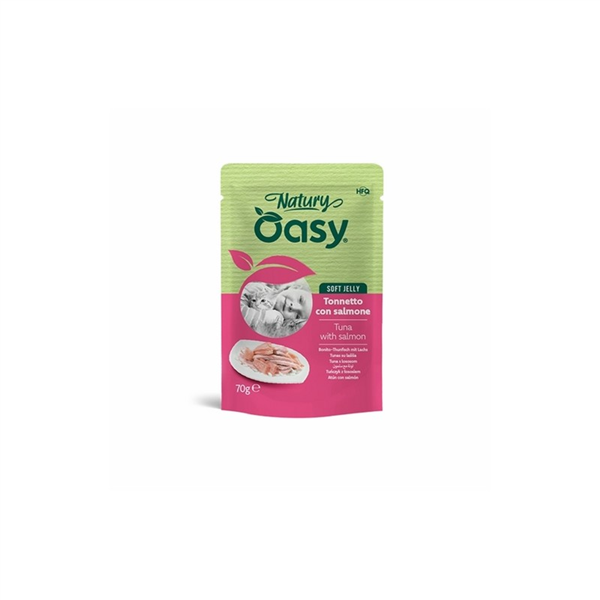 OASY NATURY 70GR TONNO E SALMONE