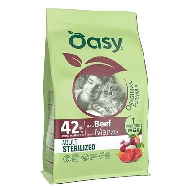 ADULTO MANZO STERILIZZATO 1,5KG