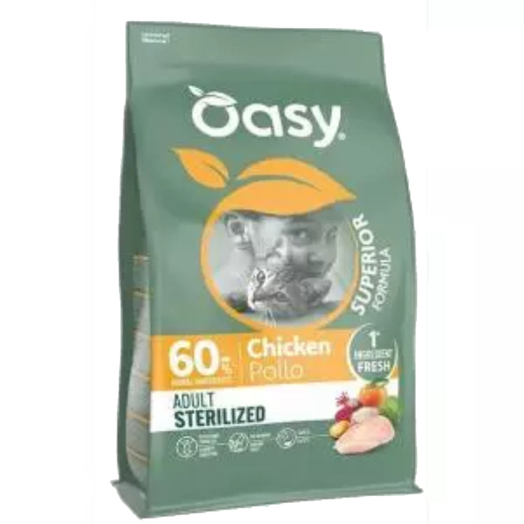 Sterilized Adulto Pollo Oasy 1,5kg