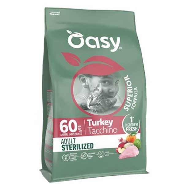 OASY ADULTO STER. TACCHINO 1,5KG