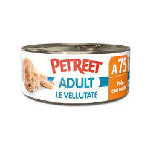 PET. VELLUTATA 70 GR POLLO E CAROTE