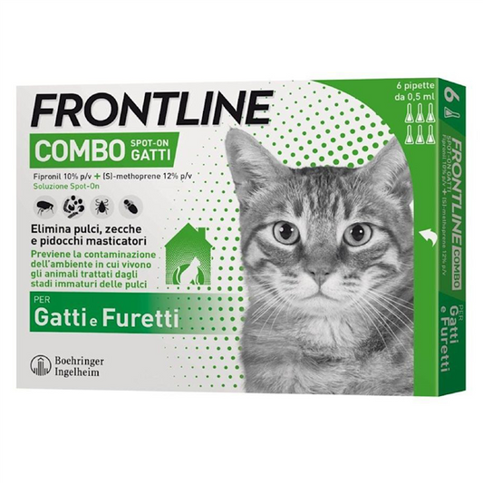 FRONTLINE GATTI E FURETTI 6 PIPETTE