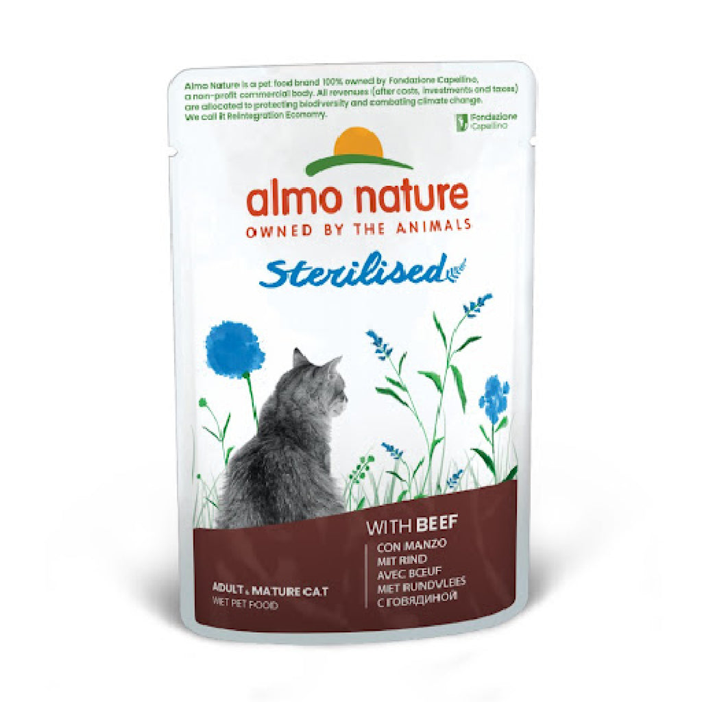 Sterilized 70gr Manzo Bustine