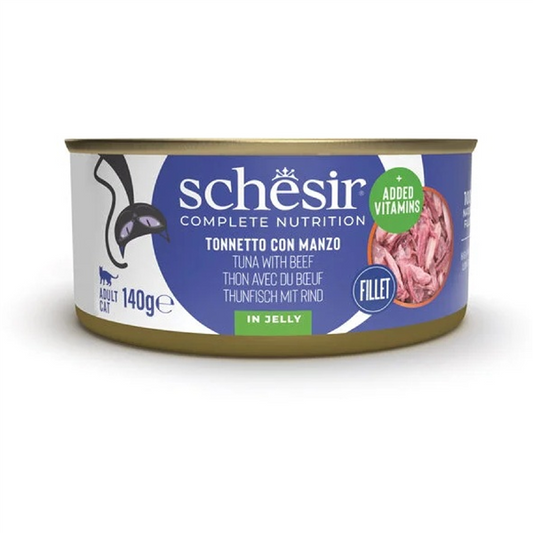 SHESIR CAT 140GR JELLY TONNO E MANZO