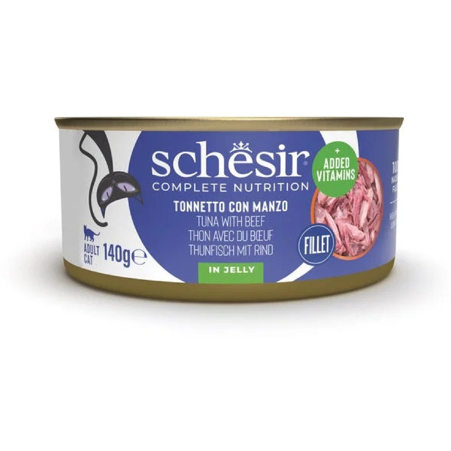 Shesir Cat 140gr Jelly Tonno E Manzo