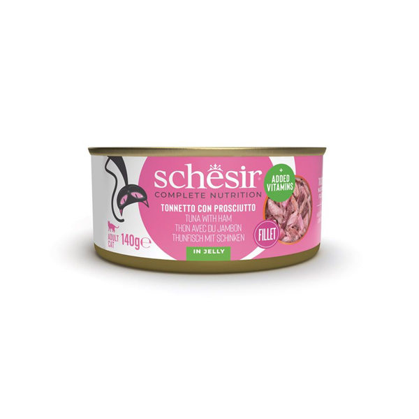 SHESIR CAT 140GR JELLY TONNO E PROSCIUTT