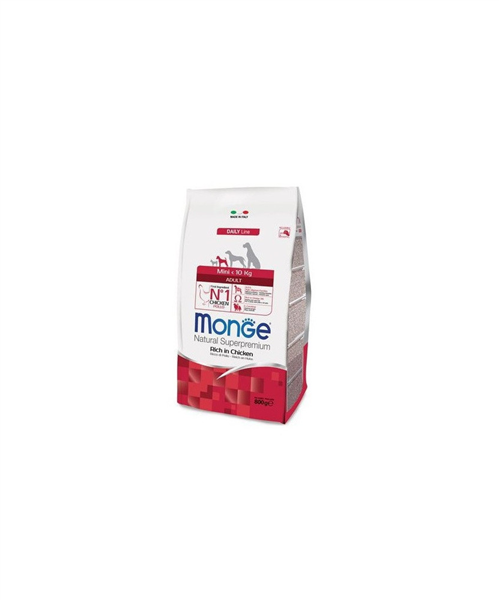 MONGE 800G MINI ADULTO POLLO