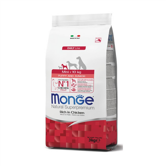 MONGE 800G MINI PUPPY POLLO