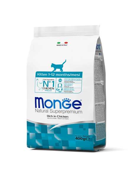 MONGE 400G KITTEN  POLLO