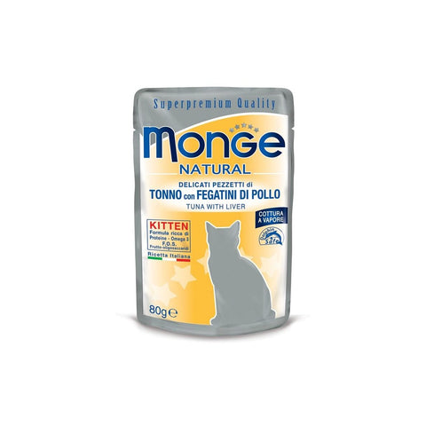 Natural 80g Tonno E Fegati Kitten