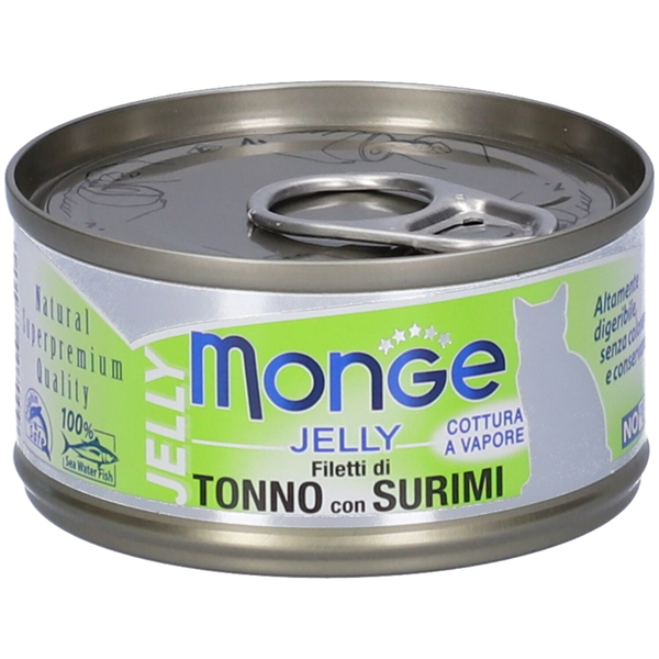 SCATOLETTA 80GR JELLY TONNO E SURIMI