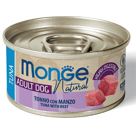 SCATOLETTA 95GR NAT. TONNO E MANZO
