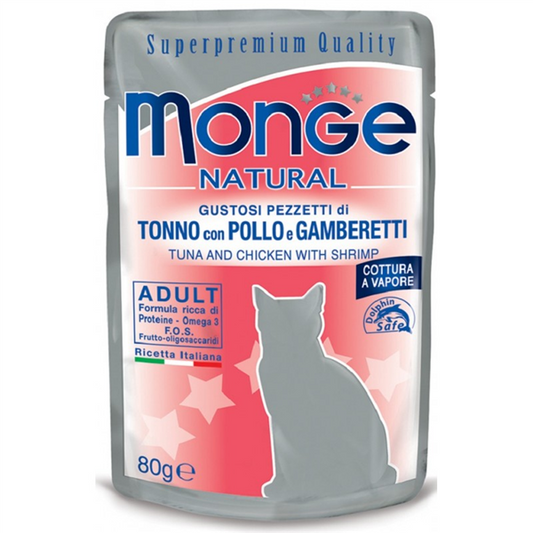 NATURAL 80G TONNO, POLLO E GAMBERI