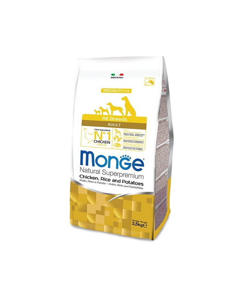 MONGE 2,5KG AB ADULTO POLLO E PATATE