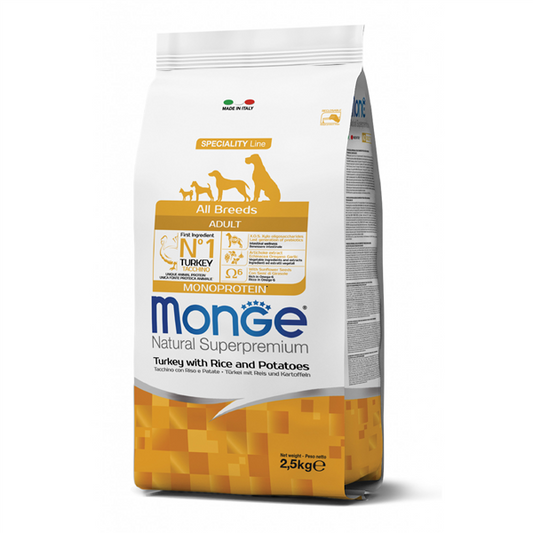 ALL BREEDS TACCHINO, RISO, PATATE 12KG