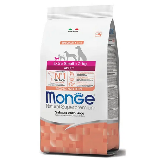 MONGE 2,5KG XS ADULTO SALMONE